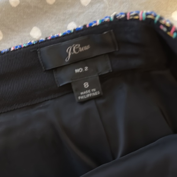 J crew tweed skirt size 8 gently worn - Picture 3 of 3